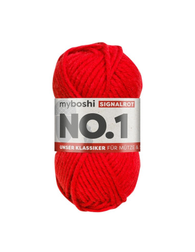 myboshi Wolle No. 1 132 - signalrot