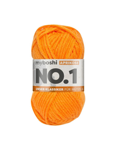 2 Knäuel myboshi Wolle No.1 Outlet 137 - aprikose