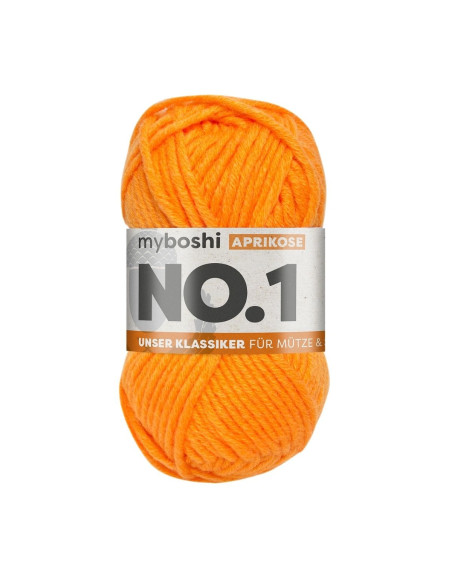 2 Knäuel myboshi Wolle No.1 Outlet 137 - aprikose