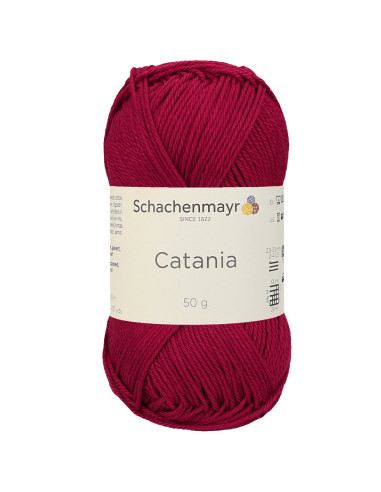 Catania - Schachenmayr 00192 - weinrot