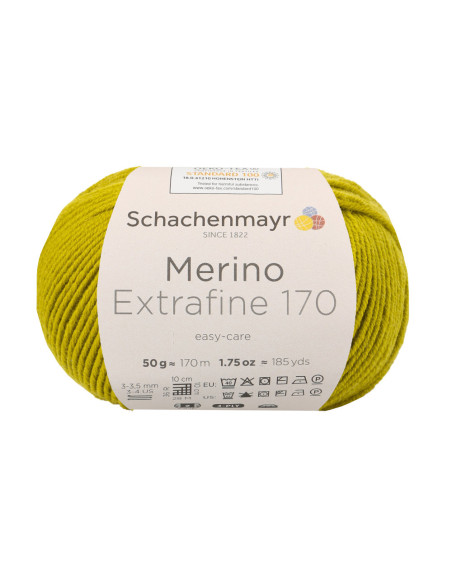 Merino Extrafine 170 - Schachenmayr 00074 - anis