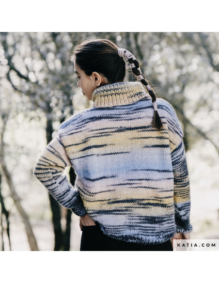 Twins - Katia 151 - ocker/ro/blau