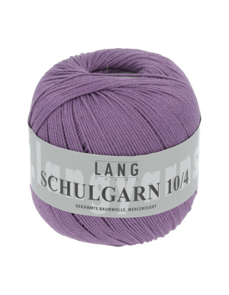 Schulgarn 10/4 - Lang Yarns 10012 - violett