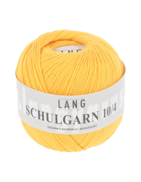 Schulgarn 10/4 - Lang Yarns 10077 - goldgelb