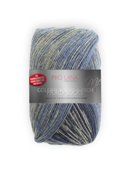 Fjord Socks - Pro Lana 197 - dunkelblau color