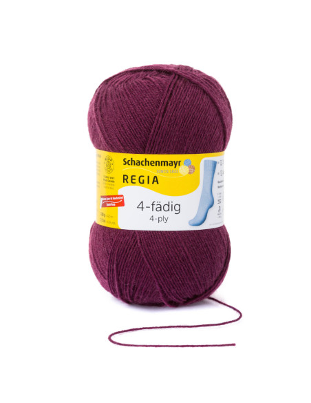 4-fädig 100g - Regia 02747 - burgund