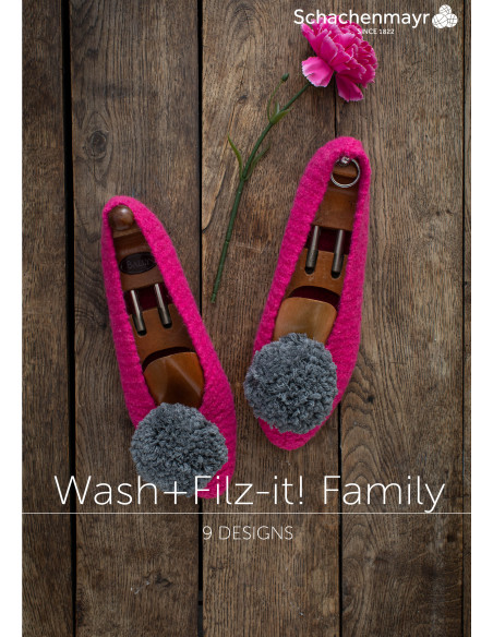 Booklet Wash filz it Family - Schachenmayr
