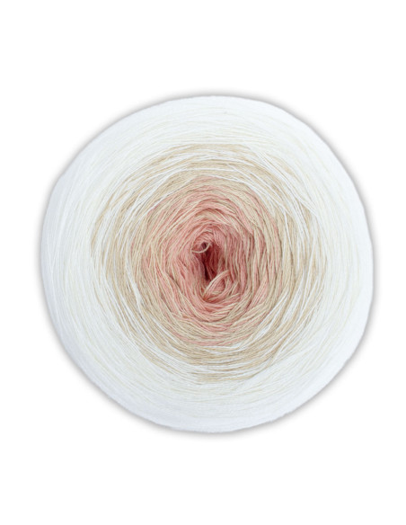 Woolly Hugs - BOBBEL Cotton 58 - natur/lachs