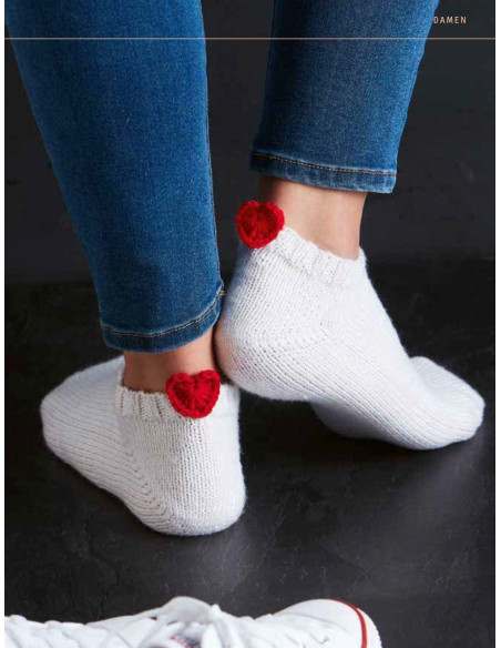 Sneakersocken stricken - Topp