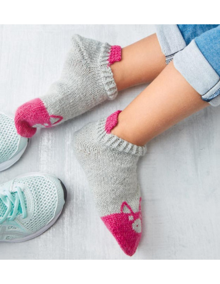 Sneakersocken stricken - Topp