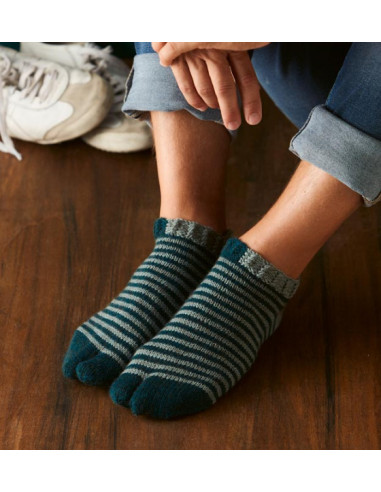 Sneakersocken stricken - Topp