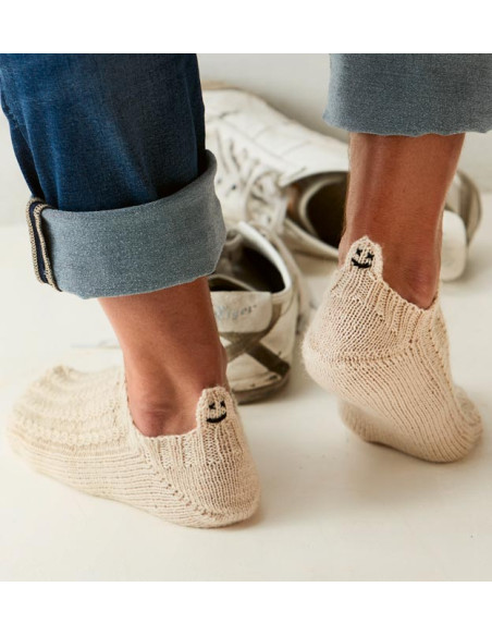 Sneakersocken stricken - Topp