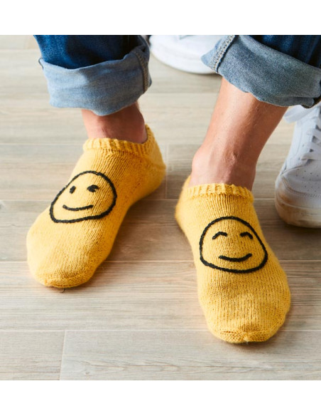 Sneakersocken stricken - Topp