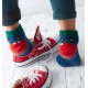 Sneakersocken stricken - Topp