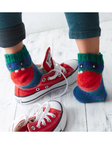 Sneakersocken stricken - Topp