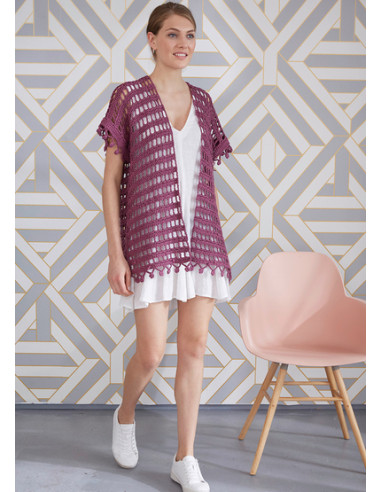 Häkelweste 10256 - Download