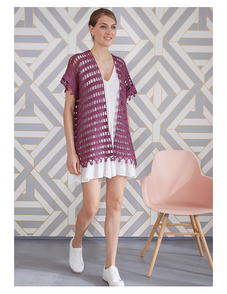 Häkelweste 10256 - Download