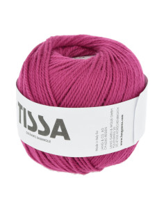 Lang Yarns Tissa 0165 - fuchsia