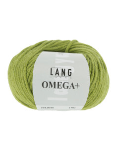 17 Knäuel Omega  plus  limone Lang Yarns - Outlet
