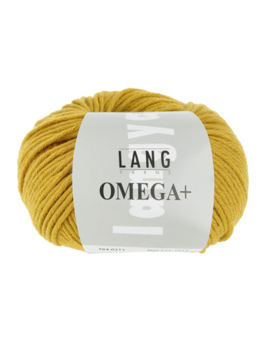 3 Knäuel Omega  plus - Lang Yarns 0211 - gold