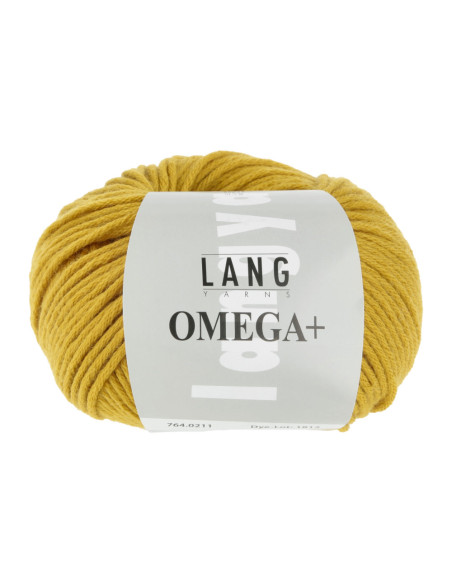 3 Knäuel Omega  plus - Lang Yarns 0211 - gold
