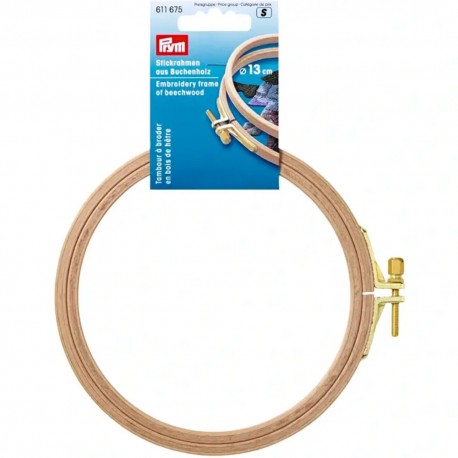 Stickrahmen Buchenholz 8 mm x13 cm - Prym