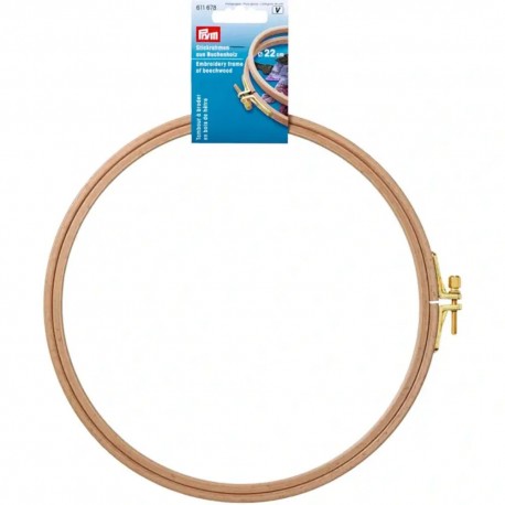 Stickrahmen Buchenholz 8 mm x 22 cm - Prym
