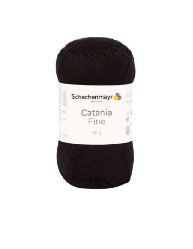 Catania Fine - Schachenmayr 01001 - schwarz