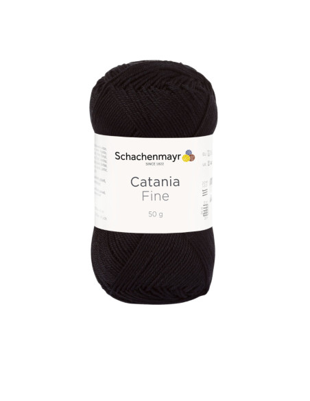 Catania Fine - Schachenmayr 01001 - schwarz