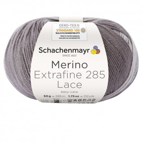 Merino Extrafine 285 Lace - Schachenmayr 586 - nuit