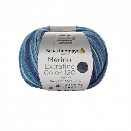 Merino Extrafine Color 120 - Schachenmayr, 00486 - aqua color_20501