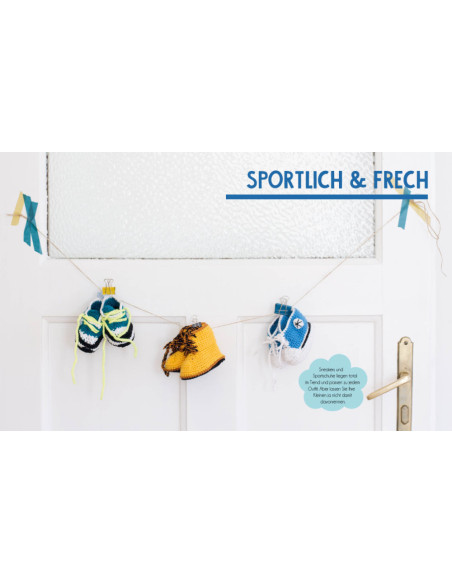 Hej. Babyschühchen häkeln