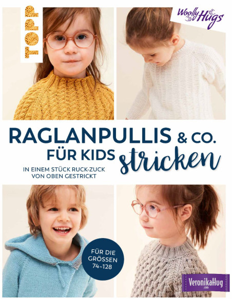 Raglanpullis  Co. für Kids stricken - Topp