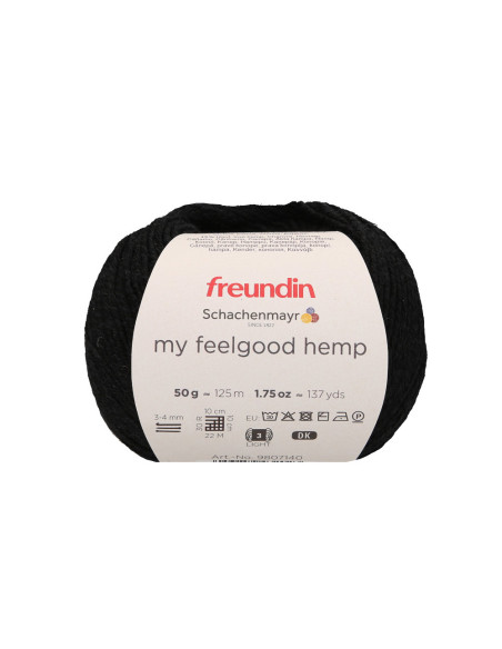 my feelgood hemp - Freundin 00099 - black