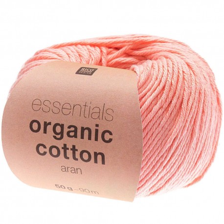 Organic Cotton aran - Rico Essentials 017 - lachs