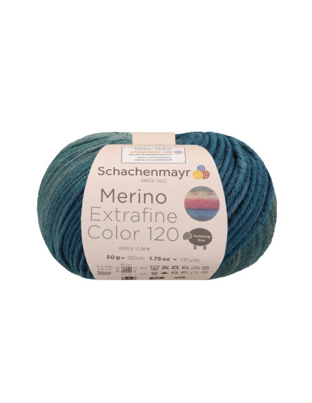 Merino Extrafine Color 120 - Schachenmayr 00474 - emerald color