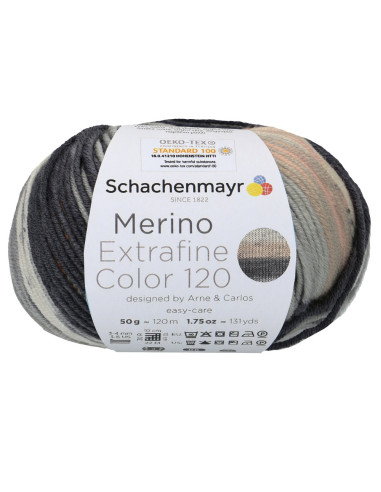 Merino Extrafine Color 120 - Schachenmayr 00475 - stone color