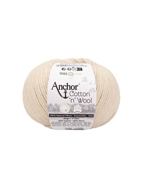 Cotton Wool - Anchor 00105 - pearl