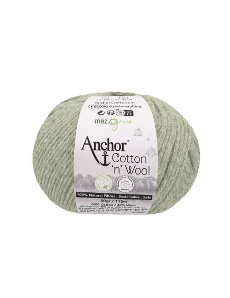 Cotton Wool - Anchor 00213 - jade