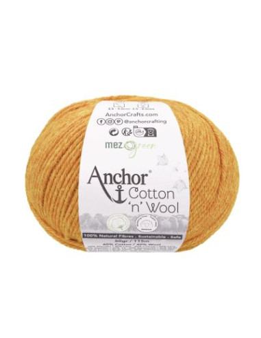 Cotton Wool - Anchor 00249 - amber