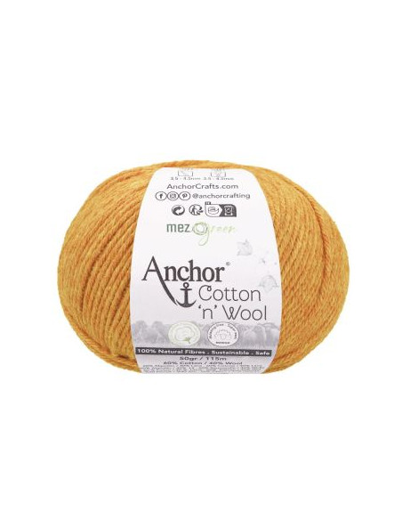 Cotton Wool - Anchor 00249 - amber