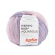 Merino Baby Aquarelle - Katia 355 - ros/helllila/dunkelbraun