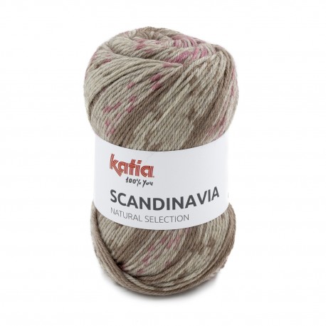 Scandinavia - Katia 201 - rose/rehbraun
