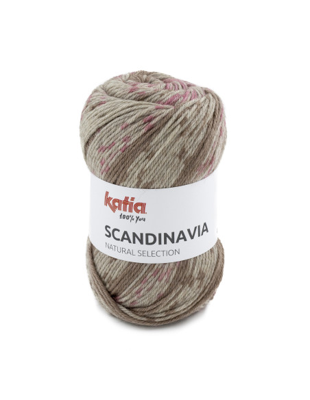 Scandinavia - Katia 201 - rose/rehbraun