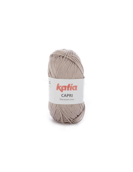 Capri Baumwollgarn - Katia 82.053 - taupe