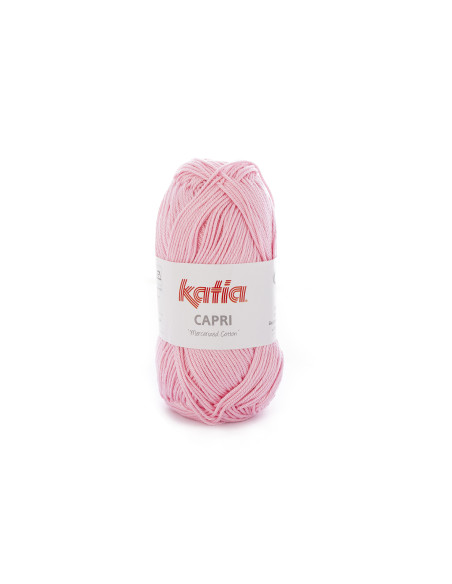 Capri Baumwollgarn - Katia 82.121 - hellrosa