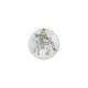 Polyesterknopf mit  Öse Prinzessin Anneli 18 mm