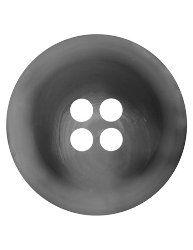 Modeknopf 4-Loch mittelgrau 23 mm - Prym