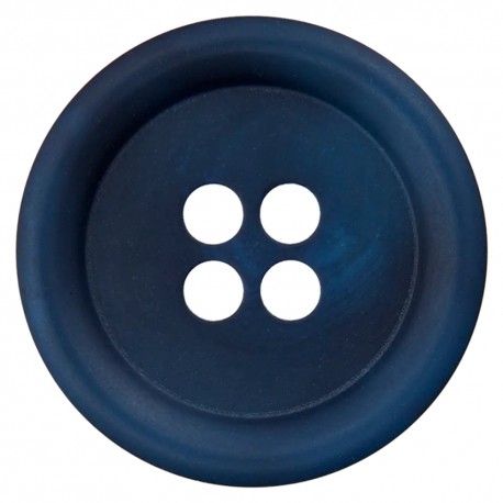 Polyesterknopf 4-Loch 23mm marine - Prym