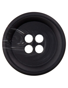 Modeknopf 4-Loch schwarz 23 mm - Prym